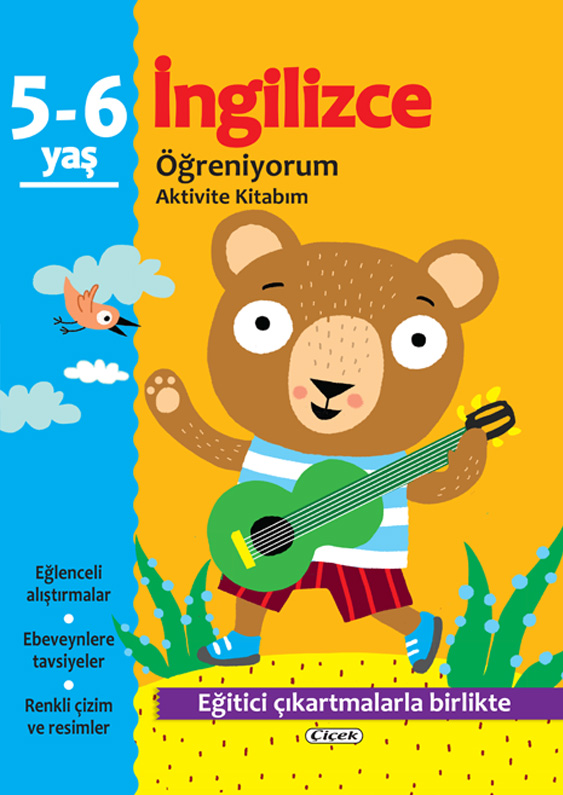 İngilizce Öğreniyorum 5-6 Yaş Aktivite Kitabım