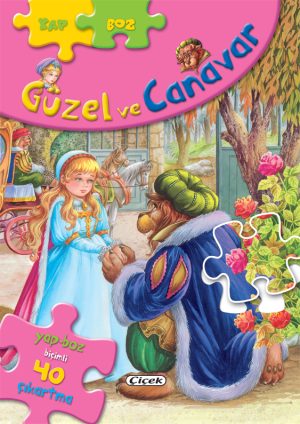 YAP-BOZ ÇIKARTMALI MASALLAR  GÜZEL VE CANAVAR