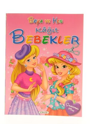 Boya Ve Kes-Kağıt Bebekler