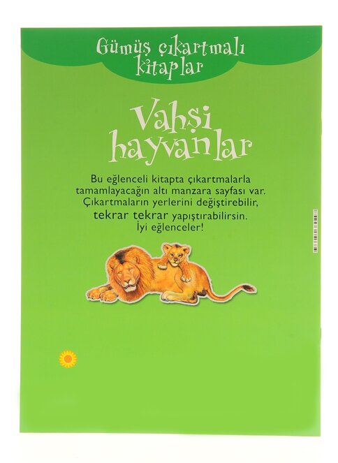 Gümüş Çıkartmalı Kitaplar-Vahşi Hayvanlar - Görsel 4