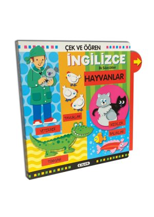 İngilizce İlk Sözcükler HAYVANLAR (Çek ve Öğren)