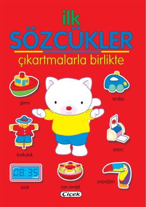 İLK SÖZCÜKLER ÇIKARTMALI D.-KIRMIZI