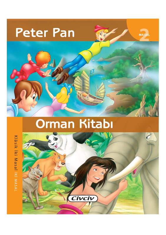 KLASİK 2 MASAL D.-PETER PAN/ORMAN KİTABI
