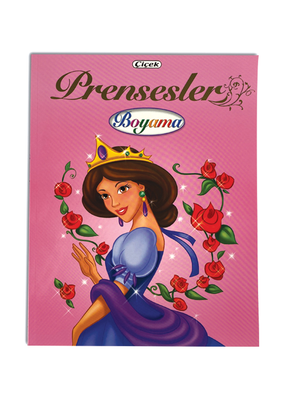 Prensesler Boyama Kitabı - 1