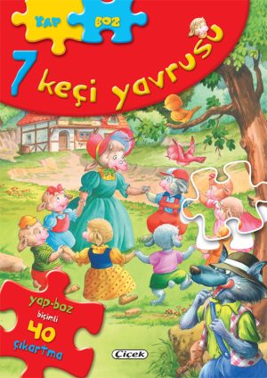 YAP-BOZ ÇIKARTMALI MASALLAR  7 KEÇİ YAVRUSU