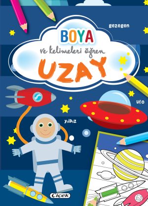 Boya ve kelimeleri öğren - UZAY