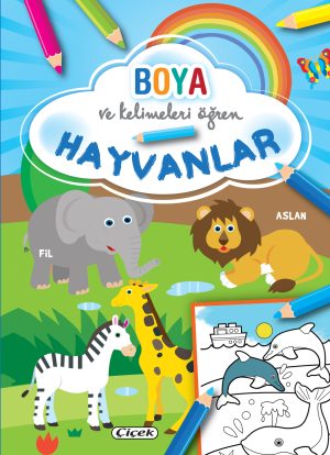 Boya ve kelimeleri öğren - HAYVANLAR